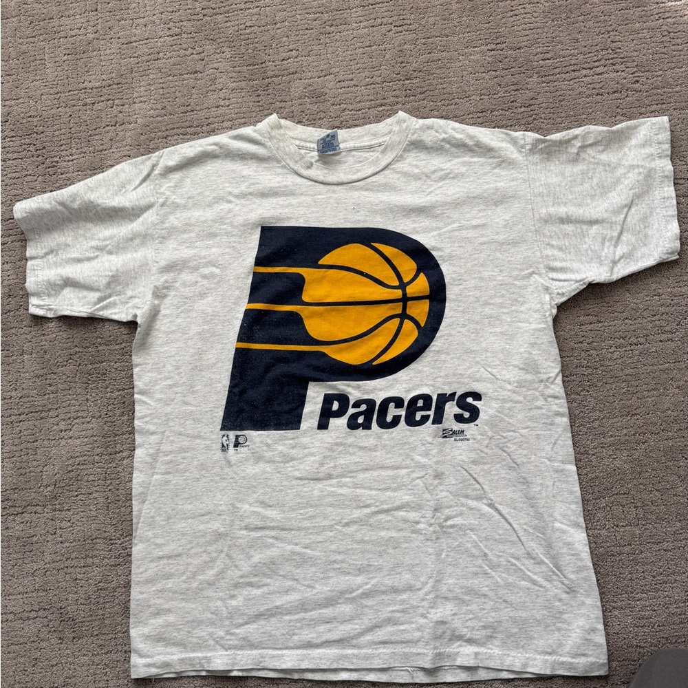 Indiana Pacers Vintage Gray T-Shirt